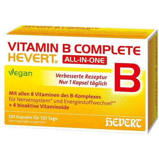 VITAMIN B COMPLETE Hevert all-in-one capsules - UKDorf
