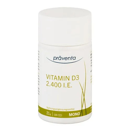 VITAMIN D3 2,400 IU capsules 120 pcs - UKDorf