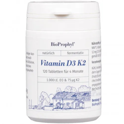 VITAMIN D3 K2 lozenges 120 pcs - UKDorf