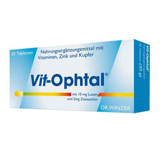 VIT OPHTAL with 10 mg Lutein tablets