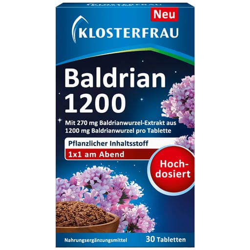 Valerian ROOT 1200 Tablets - UKDorf