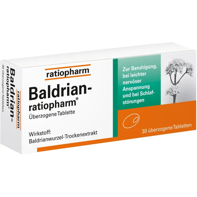 Valerian root extract, RATIOPHARM coated tablets - UKDorf