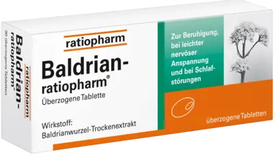 Valerian root extract, RATIOPHARM coated tablets - UKDorf