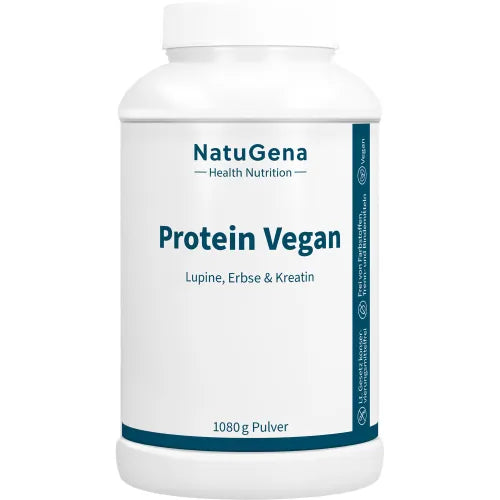 Vegan protein from lupins and peas + creatine powder. 1080 g
