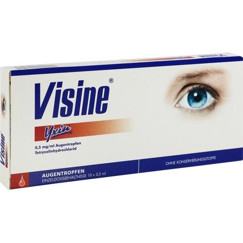 Visine eye drops, VISINE Yxin ED single-dose pipettes