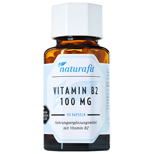 Vitamin B2 NATURAFIT 100 mg capsules - UKDorf