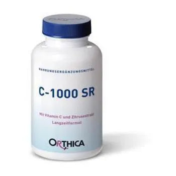 Vitamin C (L-ascorbic acid), bioflavonoids, ORTHICA C 1000 SR tablets - UKDorf