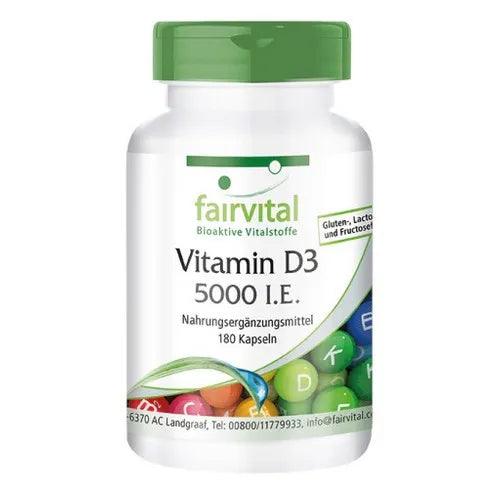Vitamin D3 5000 IU 180 pc - UKDorf