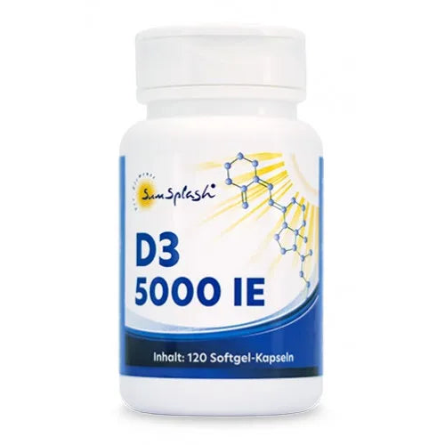 Vitamin D3 5,000 IU 120 pcs - UKDorf