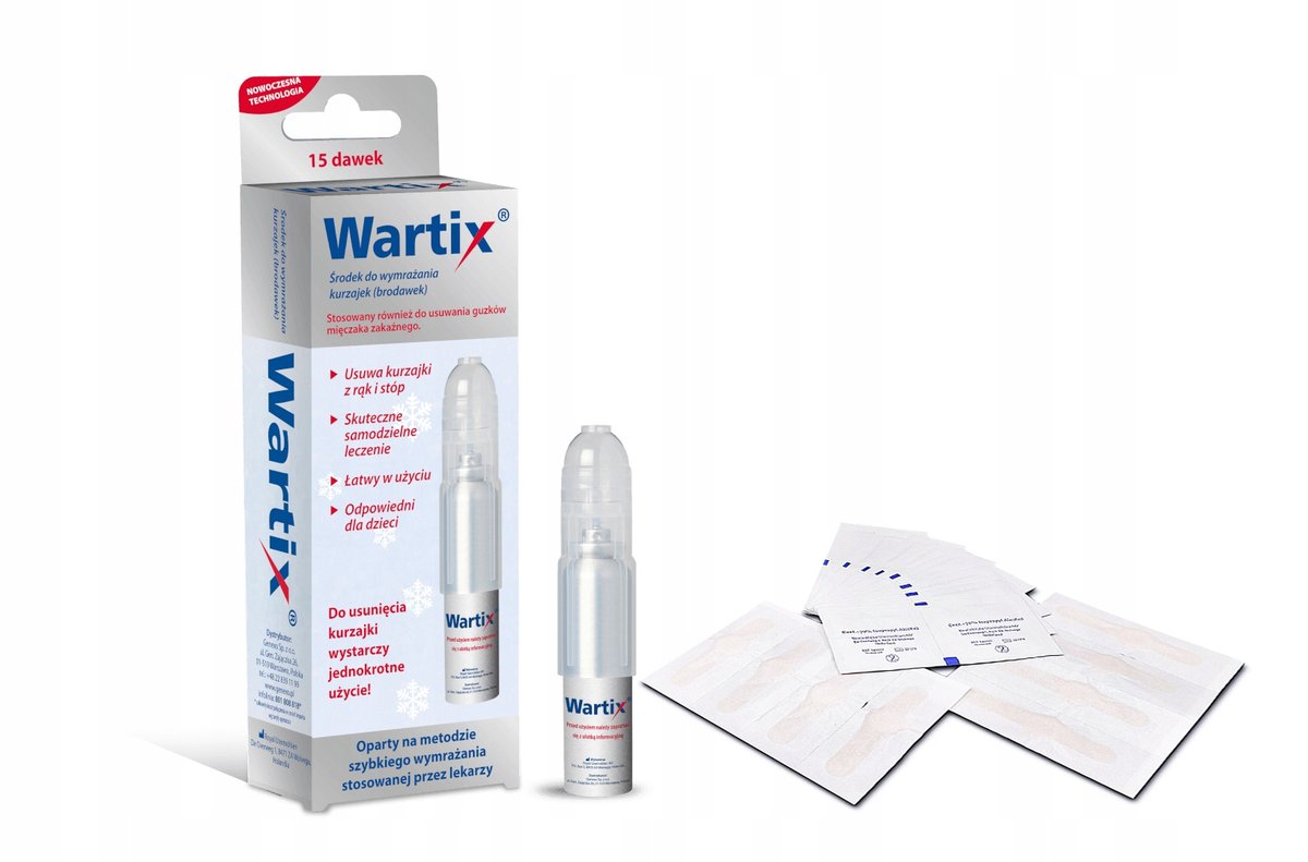WARTIX agent for freezing warts 38ml (15 doses)