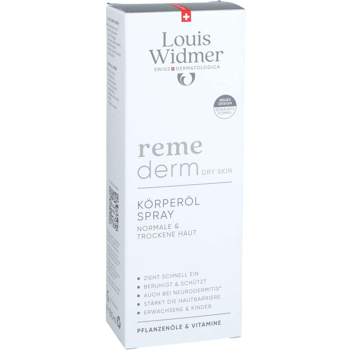 WIDMER Remederm dry Skin Body Oil Spray