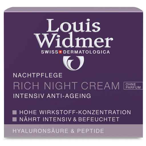 WIDMER Rich Night Cream unscented