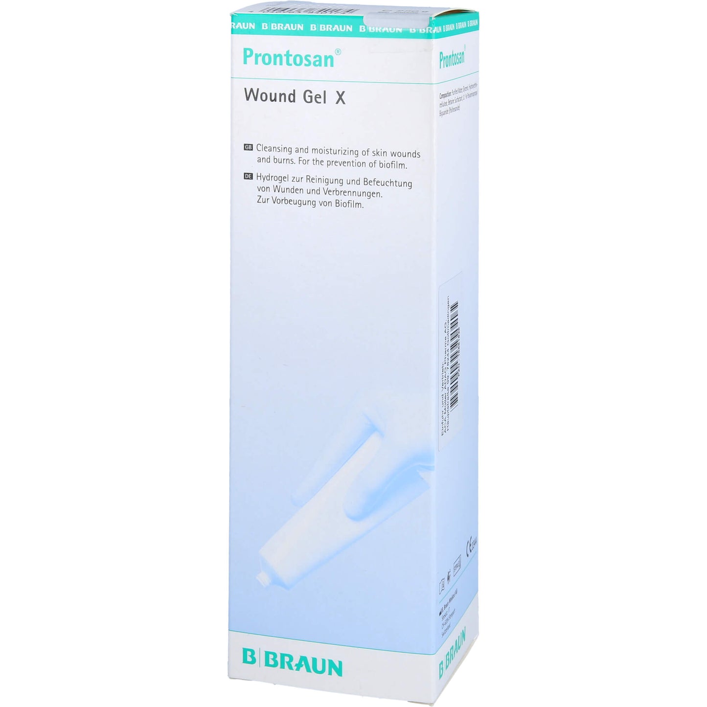 Wound prevent infection, reduce healing time, PRONTOSAN Wound Gel X
