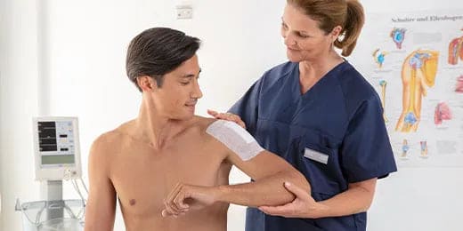 Wound dressing, FIXOMULL stretch 5 cm x 10 m - UKDorf