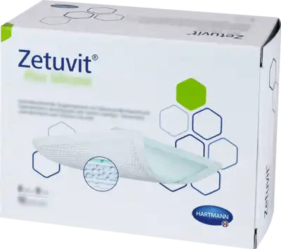 ZETUVIT Plus Silicone sterile 8x8 cm - UKDorf