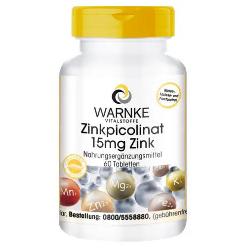 ZINC PICOLINATE 15 mg zinc tablets - UKDorf