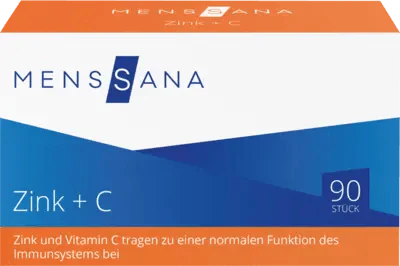 ZINC+C MensSana lozenges - UKDorf