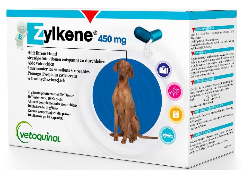 Zylkene 450 mg Calming preparation for dogs - UKDorf