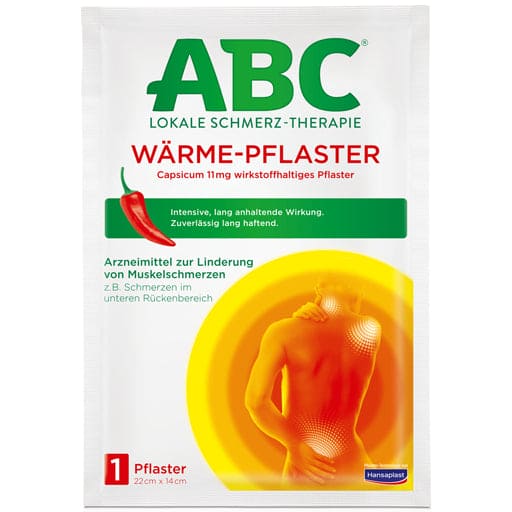 ABC heat plaster Capsicum - UKDorf