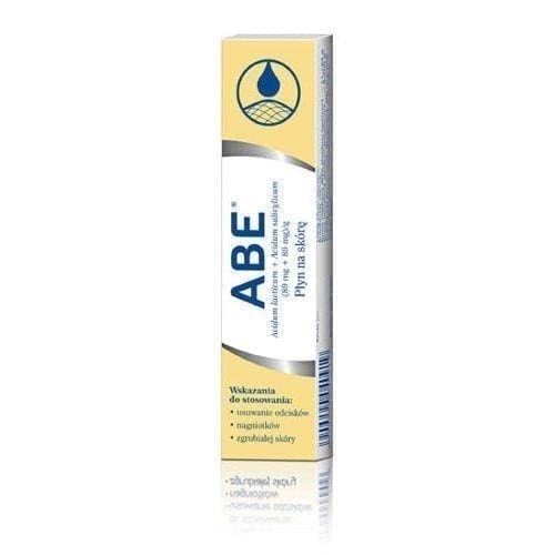 ABE liquid, thickening of skin, Lactic, salicylic acid, turpentine, castor oil, iodine - UKDorf