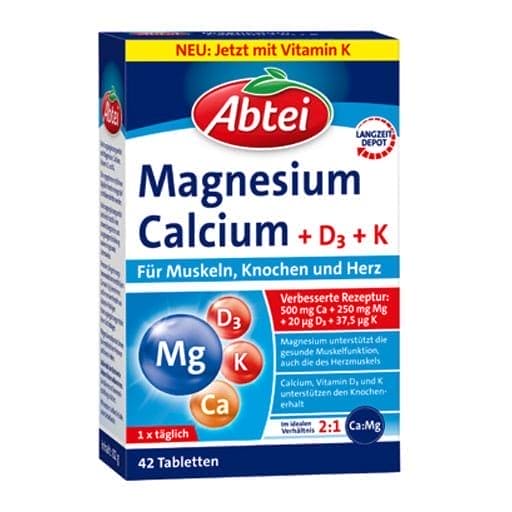 ABTEI Magnesium Calcium+D+K tablets - UKDorf
