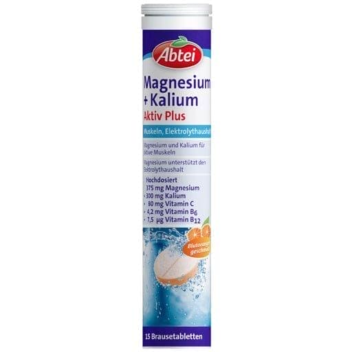 ABTEI Magnesium+Potassium Active Plus effervescent tablets - UKDorf