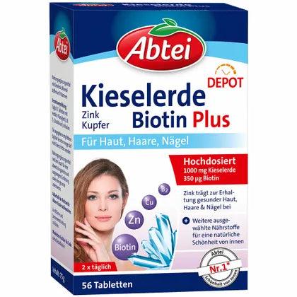 ABTEI Silica, Biotin Plus tablets,Titanium dioxide free - UKDorf