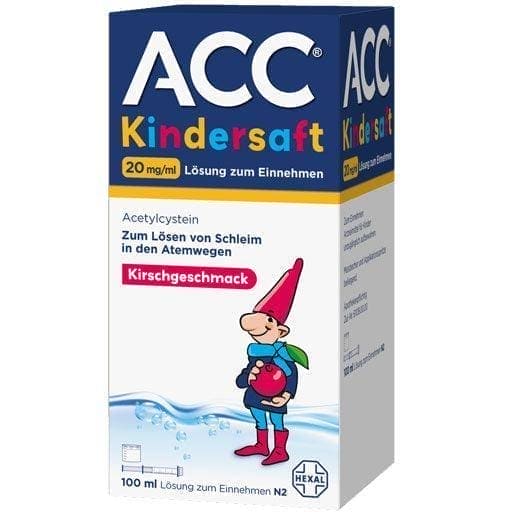 ACC children's juice, n-acetylcysteine, acetylcysteine - UKDorf