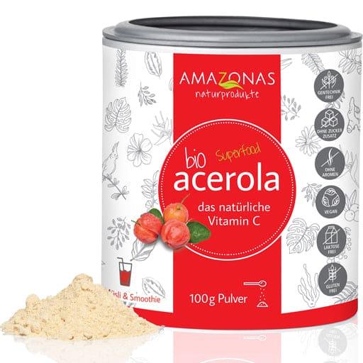 ACEROLA 100% organic pure natural Vitamin C powder - UKDorf