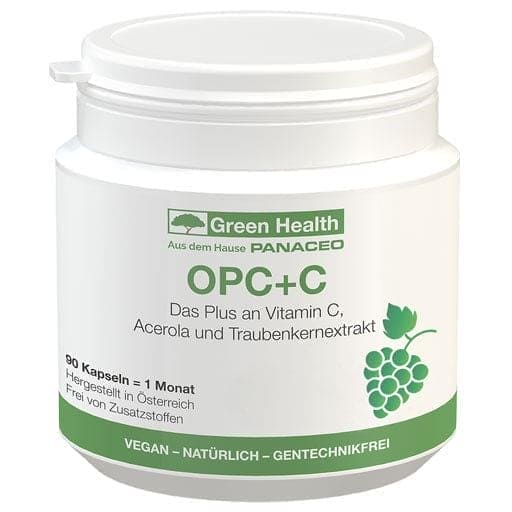 Acerola powder, grape seed extract, proanthocyanidins, Green Health OPC+C - UKDorf