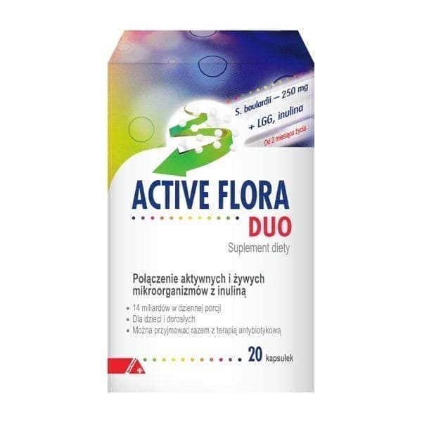Active Flora DUO 20 capsules - UKDorf