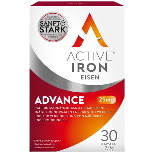 ACTIVE IRON Iron Advance 25 mg capsules - UKDorf
