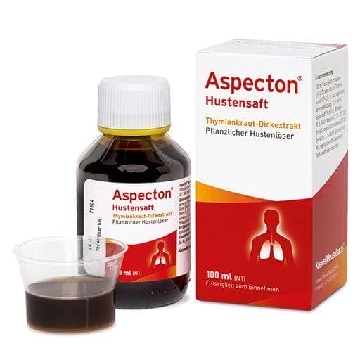 Acute bronchitis, Extract of thyme, ASPECTON cough syrup - UKDorf