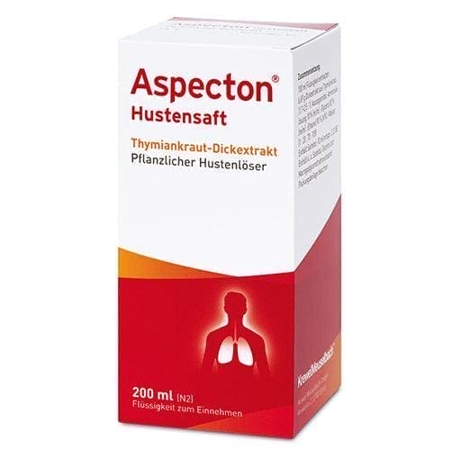 Acute bronchitis, Extract of thyme, ASPECTON cough syrup - UKDorf
