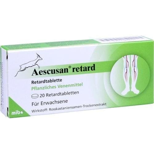 AESCUSAN, triterpene saponins, aescin, proanthocyanidins, horse chestnut tree - UKDorf