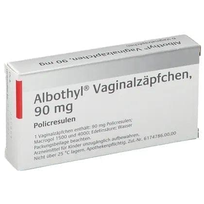 ALBOTHYL vaginal suppositories, infected vagina, yeast infection vagina treatment - UKDorf