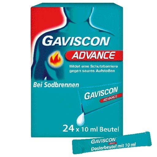 Alginate, Laminaria hyperborea, GAVISCON Advance Peppermint Suspension - UKDorf