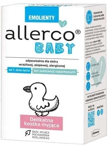 Allerco Baby Emollients delicate washing cube from the first day of life - UKDorf