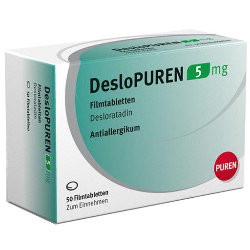 Allergic rhinitis and hives (urticaria), DESLOPUREN 5 mg - UKDorf