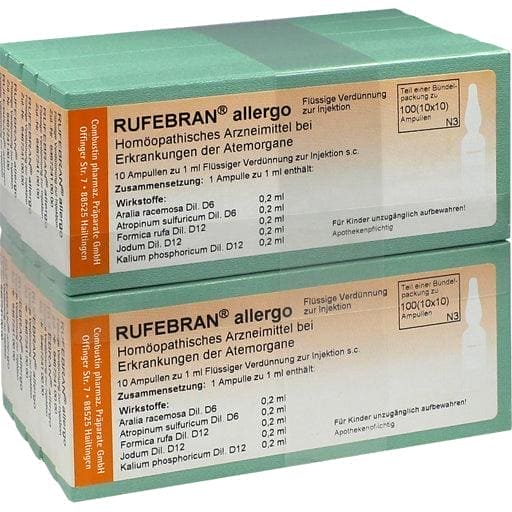 Allergies, allergy, hay fever, RUFEBRAN allergo ampoules - UKDorf