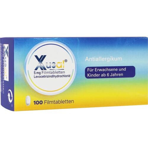 allergy medicine XUSAL 5 mg film-coated tablets 100 tablets