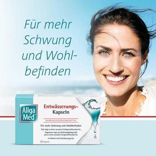 ALLGA MED drainage capsules, For more energy and well-being - UKDorf