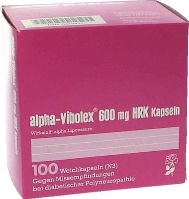 ALPHA VIBOLEX 600 mg HRK polyneuropathy UK