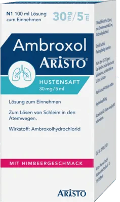 AMBROXOL, ambroxol hydrochloride, Aristo cough syrup - UKDorf