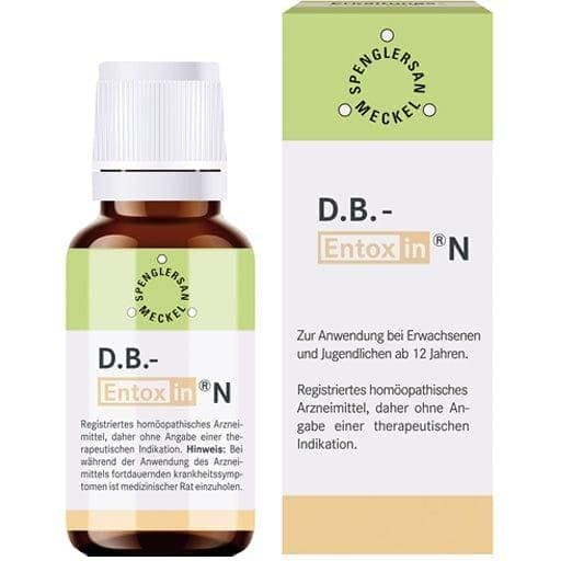 Amoebic dysentery treatment, bronchitis, hemorrhoids, DB Entoxin N drops - UKDorf
