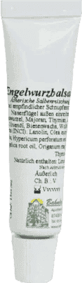 ANGELICA ROOT BALM, runny nose, marjoram, thyme, St. John's wort, olive oil, beeswax, lanolin - UKDorf