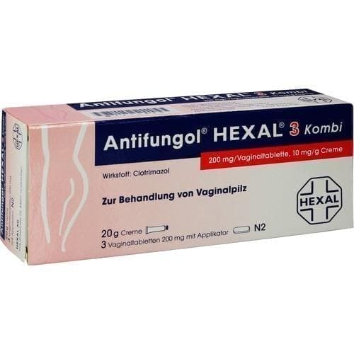 ANTIFUNGOL, clotrimazole vaginal tablets and cream, infected vagina - UKDorf