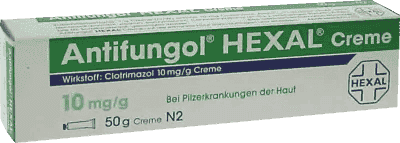 ANTIFUNGOL HEXAL, clotrimazole cream, Vaginal candidiasis, antifungal cream - UKDorf