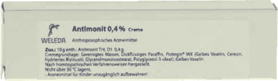ANTIMONITE 0.4% Cream 25 g anthroposophic medicine - UKDorf