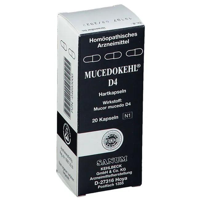 Anxiety, thyroid function, MUCEDOKEHL D 4 capsules - UKDorf